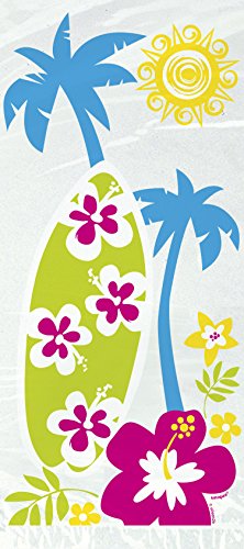 Hula Girl Luau Party Cellophane Bags, 20ct