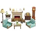 Sylvanian Families - Ensemble Meubles de Salon - Drawing Room Set (Mobilier et Accessoires)