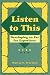 Book Listen to This: Developing an Ear for Expository