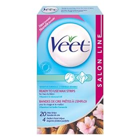Veet Ready To Use Wax Strips 20 ea