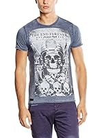 American People Camiseta Manga Corta Tolfy (Azul Marino)