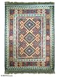 Wool rug, 'Wanderer' (5.5x8) Wool rug, 'Wanderer' (5.5x8)