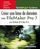 Cr�er une base de donn�es avec FileMaker Pro 7