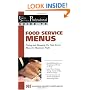 Food Service Menus: Pricing and Managing the Food Service Menu for Maximun Profit (The Food Service Professional Guide to Series 13)