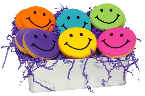 Childrens Toyshop  Gourmet Food : Smiley Face Cookie Tin