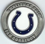 NFL Indianapolis Colts Poker Guard with black velvet pouch