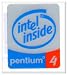 Intel Pentium 4 Logo Stickers Badge for Laptop and Desktop Case -10001005