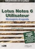 Lotus Notes 6 Utilisateur : Messagerie et Agenda - Guide de formation avec cas pratiques