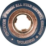 Ricta Crystal Chrome A Star 53mm Blue Skate Wheels