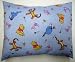 Crib / Toddler Baby Pillow Case - Percale Pillow Sham - Pooh & Friends - Made In USA