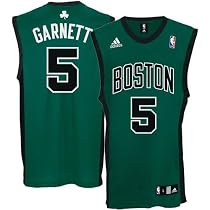 Kevin Garnett Jersey: adidas Green Replica #5 Boston Celtics Jersey