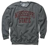 Mississippi State Bulldogs Dark Heather Arch Crewneck Sweatshirt