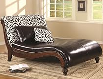 Hot Sale Zebra Print Lounge Chair by Coaster