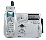 5.8GHz Expandable Cordless Answering System with Caller ID (Silver)