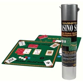 Family Games Magnetic Casino Card Set Tin Edition