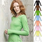 Sheer L/S Inside Out Tee