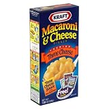 Kraft Macaroni and Cheese, Three Cheese, 7.25-Ounce Boxes (Pack of 24)