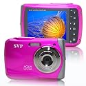 NEW WP5300 Pink Waterproof 12MP Digital Camera& Video Recorder(compatible with micro SD card)