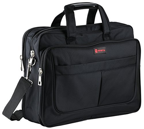 Nevetta Laptop And Tablet Messenger Nylon Bag 15.6 Inch - Black