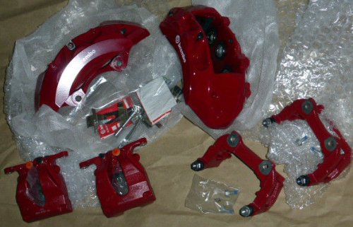 Range Rover Sport Supercharged 2014+ Red Edition Brembo Caliper Brake Set OEM