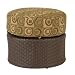 Outdoor Patio South Bali Wicker Ottoman
