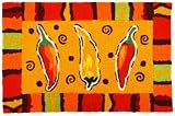 Hot Chili Pepper Fiesta Accent Jellybean Rug