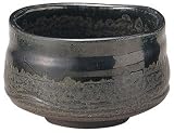 美濃焼 井口灰釉ライン抹茶々碗 F2169