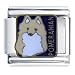 pomeranian17 - Pomeranian Animal Italian Charms Bracelet Link