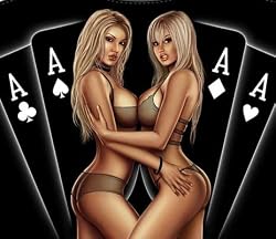 PLAYER PORNSTAR POKER PINUP GIRL T-SHIRT
