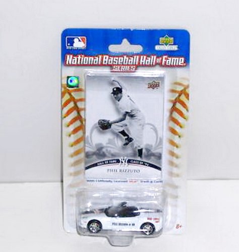 2008 MLB Chevy Corvette with HOF Trading Card - New York Yankees - Phil Rizzuto