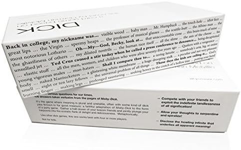 Dick: A Card Game Based on the Novel by Herman Melville (Enhanced for New Yorkers)