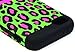 Bastex Heavy Duty Hybrid Case for iPhone 5C, 5th Generation - Black Silicone / Leopard Print Hard Shell with Infinity Symbol