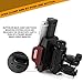 Bike Mount, Gimars Larger Size One-button Release Bicycle Handlebar & Motorcycle Bike Phone Mount Holder Cradle for iPhone 6 6(+) 6S 6S Plus 5S,Samsung Galaxy S5 S6 S7 Note 3/4/5,Nexus,HTC,LG,And More