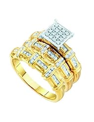 0.31CT DIAMOND FASHION TRIO SET