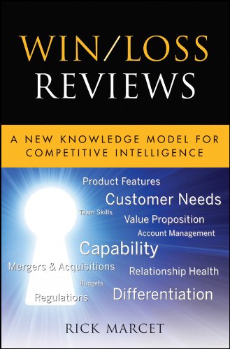 Win/Loss Reviews: A New Knowledge Model for Competitive Intelligence (Microsoft Executive Leadership Series)