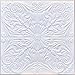 White Styrofoam Decorative Ceiling Tile Astana (Package of 8 Tiles) - Other Sellers Call This Spanish Silver and R139