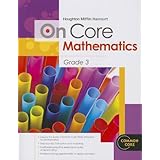 houghton mifflin harcourt on core mathematics student workbook grade 3