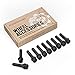 (10) Extended Black 12x1.5 Lug Bolts (42mm Shank Length, Cone Seat) NOT OEM LENGTH - for many BMW Vehicles: 128i 135i 318i 320i 325i 328i 335i M3 525i 528i 530i 535i M5 Z3 Z4 E36 E46 E60 E90 E92 E93