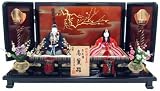 秀光オリジナル限定品 雛人形木目込親王平台飾りセット 真多呂作 経済産業大臣指定伝統工芸作品、真多呂の技術を惜しみなくつぎ込んだ極上のセットです