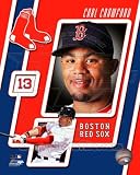 Carl Crawford - Boston Red Sox - MLB 8x10 Photo (2011 studio)