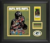 Green Bay Packers Framed Program and Ticket Collage | Details: Super Bowl II Champion