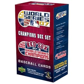 Boston Red Sox 2007 World Series Champions Upper Deck MLB Commemorative Box Set Boston Red Sox 2007 World Series Champions Upper Deck MLB Commemorative Box Set
