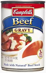 Campbell's Beef Gravy, 10.25-Ounce Cans (Pack of 48)