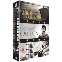 Guerre - Coffret 3 films : Le jour le plus long + Patton + Tora ! Tora ! Tora !