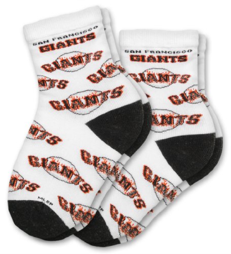 MLB San Francisco Giants Kid's Toddler Socks (2 Pack)