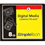 SimpleTech Premium Brand - flash memory card - 8 GB - CF ( STI-CF/8GB )