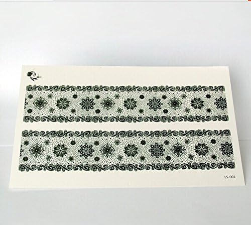 GC Oringin Design Girls Body Decals Belly Leg Back Waist Arm Waterproof Temporary Tattoo Sticker For Men and Women LS-001