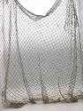 Real Genuine Used Fishing Net - 5' x 5' - Nautical Fish Netting