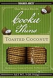 Trader Joe's Old World Recipe Toasted Coconut Cookie Thins