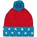 DC Comics Wonder Woman Pom Beanie, Red/Blue, One Size